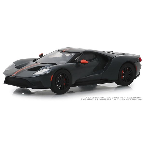Greenlight 1 by 43 Scale 2019 Ford GT Carbon Series Model Car; Orange GRE86160